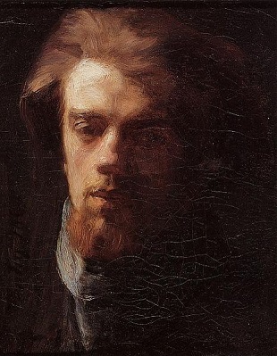 Self-Portrait, 1860 (Henri Fantin-Latour) (1836-1904)  Location TBD 