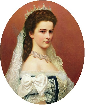 Empress Elizabeth of Austria, 1867 (George Martin Ignaz Raab) (1821-1885)   Hofburg Palace, Wien  