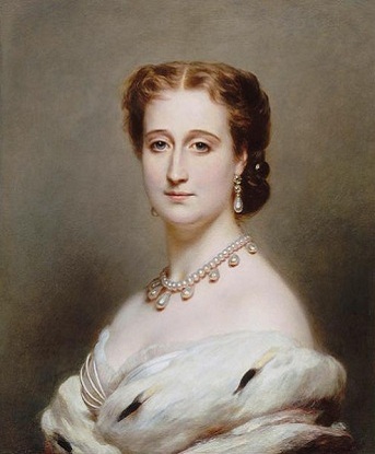 Empress Eugenie of France, 1864  (Franz Xaver Winterhalter) (1805-1873)   Château de Compiègne