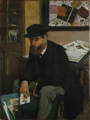 The Collector of Prints, 1866 (Edgar Degas) (1834-1917)   The Metropolitan Museum of Art, New York, NY     29.100.44