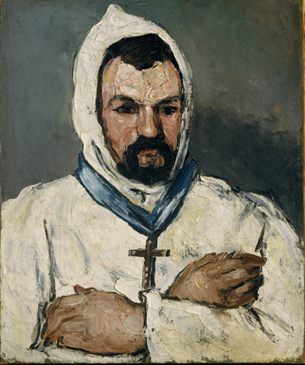 Antoine Dominique Sauveur Aubert as Monk, 1866 (Paul Cézanne) (1839-1906) M  The Metropolitan Museum of Art, New York, NY    1993.400.1 