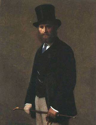 Edouard Manet, ca. 1867 (Henri Fantin-Latour) (1836-1904) The Art Institute of Chicago, IL