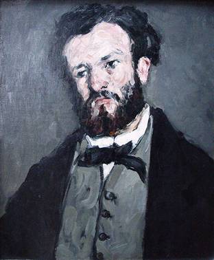 Anthony Valabregue, 1869 (Paul Cezanne) (1839-1906)  J. Paul Getty Museum, Los Angeles, CA    