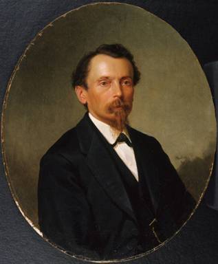 Carl Heinrich Spitzner, ca. 1869 (Henry Mosler) (1841-1920) Princeton Universtoy Art Museum, NJ     y1977-22 