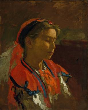 Carmelita Requena, 1869 (Thomas Eakins) (1844-1916)   The Metropolitan Museum of Art, New York, NY     1979.135.2  