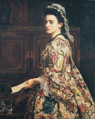 Vanessa, 1868 (John Everett Millais) (1829-1896)   Location TBD