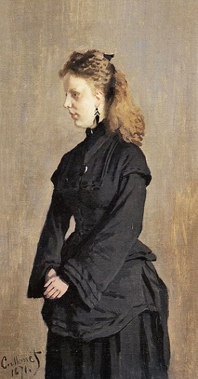 Guurtje van de Stadt, 1871 (Claude Monet) (1840-1926)  Kröller-Müller Museum, Otterlo 