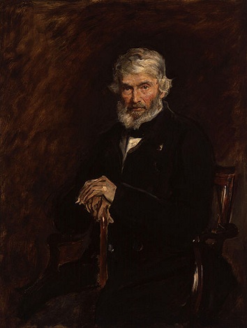 Thomas Carlyle, 1877 (Sir John Everett Millais) (1829-1896)   National Portrait Gallery, London    NPG 968    