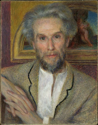 Victor de Choquet, ca. 1875 (Pierre August Renoir) (1841-1919)    Fogg Art Museum, Harvard University, MA, 1943.274