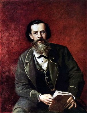 Appollon Maykov, 1872  (Wassily Perov)  (1833-1882)  Location TBD 