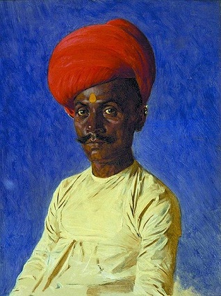 A Banya Merchant from Mumbai, ca. 1875  (Vasily Vereshchagin) (1842-1904)   Location TBD   