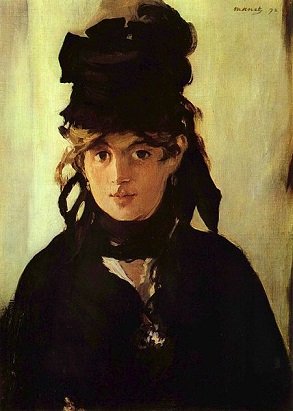 Berthe Morisot, 1872 (Édouard Manet) (1832-1883)  Musée d
