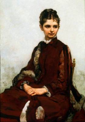 Miss Ida Mason, 1878 (William Morris Hunt) (1824-1879)   Museum of Fine Arts, Boston, MA     32.127