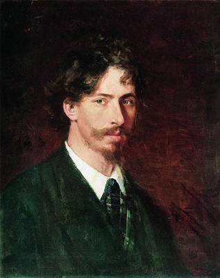 Self-Portrait, ca. 1878   (Ilya Repin) (1844-1930)  Location TBD  