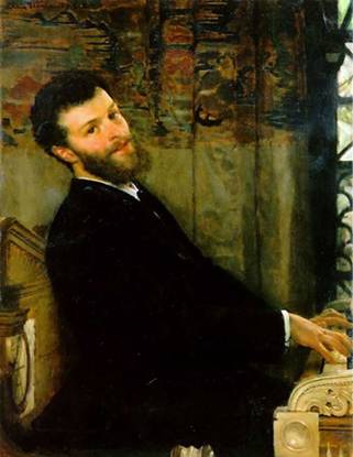 Sir George Henschel, ca. 1879  (Lawrence Alma-Tadema) (1836-1912) Location TBD 