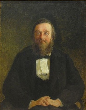 M. Kostomarov, ca. 1870 (Nikolai Ge) (1831-1894)  Lviv Art Gallery 