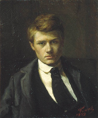 Self-Portrait, 1878 (Émile Friant) (1863-1932)  Musée de la Cour de Or, Metz    