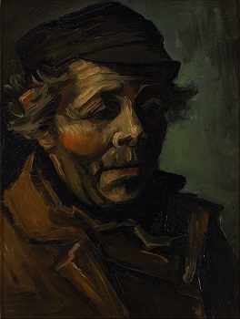 A Man, probably Antonius van Rooij, 1884 (Vincent van Gogh) (1853-1890)  Art Gallery of New South Wales, Sydney 