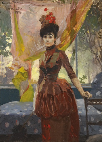 A Woman, 1885 (Paul-Albert Besnard) (1849-1934)  Location TBD 