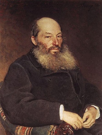 Afanasievich Fet, 1882 (Ilya Repin) (1844-1930) State Tretyakov Gallery, Moscow    