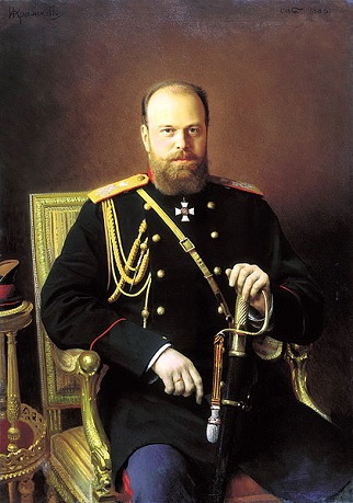 Alexander III, Tsar of Russia, 1886 (Ivan Kramskoi) (1837-1887)  Location TBD 