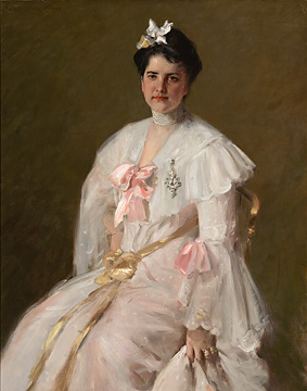 Alice Gerson Chase, ca. 1880 (William Merritt Chase) (1849-1916)  Figge Art Museum, Davenport, Iowa  