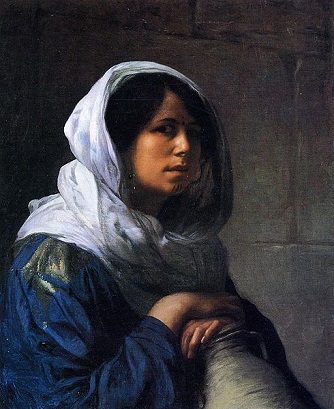 A Woman from Egypt, ca. 1882 (Jean-Léon Gérôme) (1824-1904)  Muzeum Kolekcji im. Jana Pawła II, Warszawa