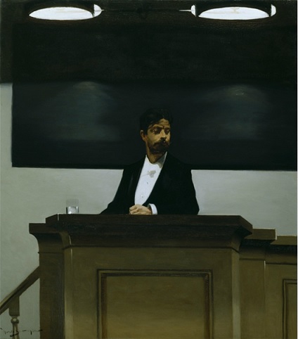 George Brandes, 1889 (Harald Slott-Møller) (1864-1937)  Detroit Institute of Arts, MI, 1991.1  