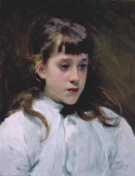 A Girl, ca. 1885 (John Singer Sargent) (1856-1925)   Farnsworth Art Museum, Rockland, ME  