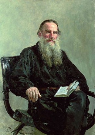 Leo Tolstoy, 1887 (Ilya Repin) (1844-1930)   State Tretyakov Gallery, Moscow   