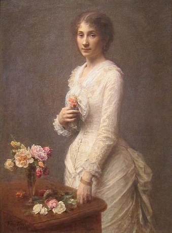 Madame Lerolle, 1882 (Henri Fantin-Latour) (1836-1904)  Cleveland Museum of Art, OH  