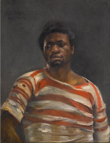 A Man, 1884 (Lovis Corinth) (1858-1925)  Sothebys Sale, 19th Century European Paintings, London,  May 21, 2015 
