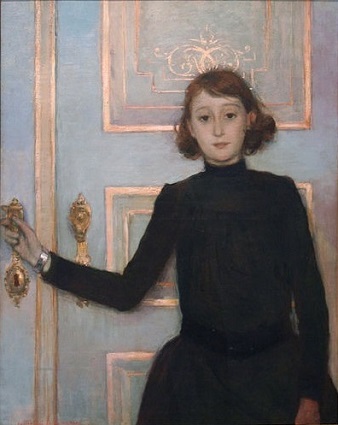 Marguerite van Mons, 1886 (Théo van Rysselberghe) (1862-1926)  Museum voor Schone Kunsten Gent,  1979-C  