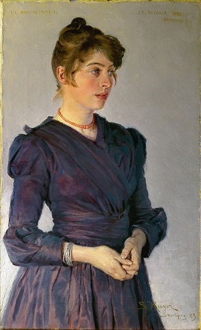 Marie Krøyer, 1889, October 17 (Peder S. Krøyer) (1851-1909)   Location TBD