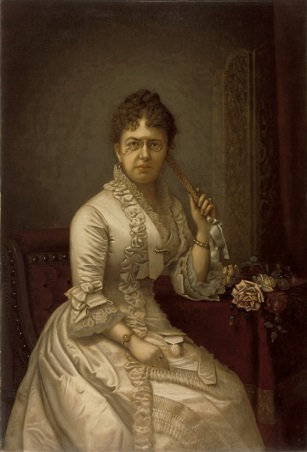 Mrs. Guilford Wiley Wells, ca. 1886 (Albert Jenks) (1830-1901)  Los Angeles County Museum of Art, CA,  28.18.2  