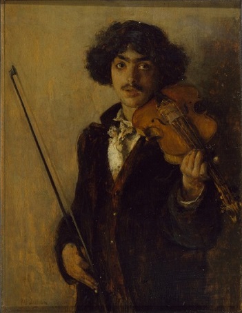  Musician, 1884 (Pascal Dagnan-Bouveret) (1852-1929)  Walters Art Museum, Baltimore, MD,  37.28    