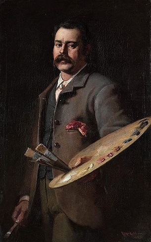 Self-Portrait, 1886 (Frederick McCubbin) (1855-1917)  Art Gallery of New South Wales, Sydney  