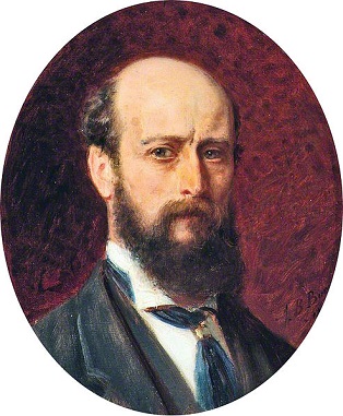 Self-Portrait, 1884 (John Bagnold Burgess) (1829-1897)  Aberdeen Art Gallery, Scotland  