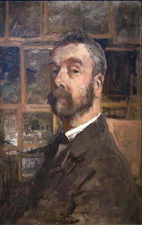 Self-Portrait, ca. 1885 (Anton Mauve) (1838-1888) Gemeentemuseum Den Haag   