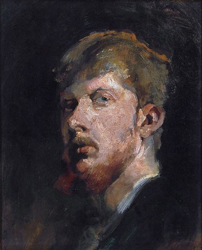 Self-Portrait, ca. 1883 (George Hendrik Breitner) (1857-1923)  Dordrechts Museum  