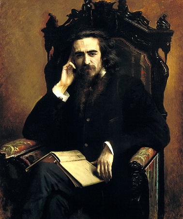 Vladimir Solovyov, 1885 (Ivan Kramskoi) (1837-1887)  Location TBD  
