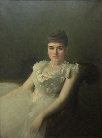 Anna von Dervis, 1881 (Ivan Kramskoi) (1837-1887)   Lviv National Art Gallery, Ukraine 