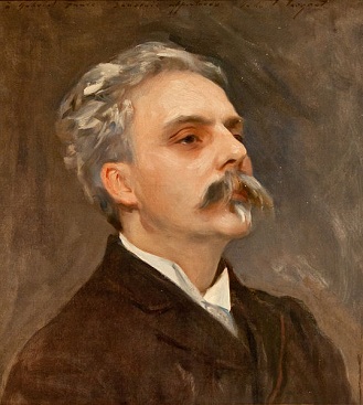 Gabriel Fauré, ca. 1889 (John Singer Sargent) (1856-1925)    Musée de la Musique, Paris   