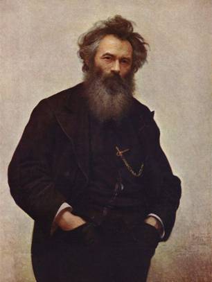 Ivan Shishkin, ca. 1880  (Ivan Kramskoi) (1837-1887)  Location TBD