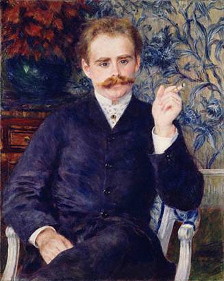 Albert Cahen de Anvers, 1881 (Pierre-August Renoir) (1841-1919)   J. Paul Getty Museum, Los Angeles, CA     88.PA.133