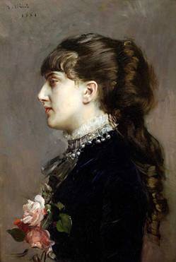 Madame Leclanche, ca. 1881 (Giovanni Boldini) (1845-1931) Location TBD