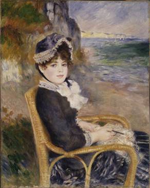 Aline Charigot, 1883 (Auguste Renoir) (1841-1919)   The Metropolitan Museum of Art, New York, NY     29.100.125 