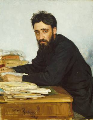 Vsevolod Mikhailovich Garshin at 29 years old, ca. 1884 (Ilya Repin) (1844-1930) The Metropolitan Museum of Art, New York, NY  1972.145.2