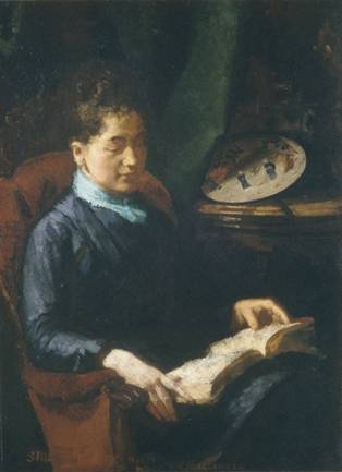 A Woman,  ca. 1879-1884 (Susan McDowell Eakins) (1851-1938)   The Metropolitan Museum of Art, New York, NY     1995.27 
