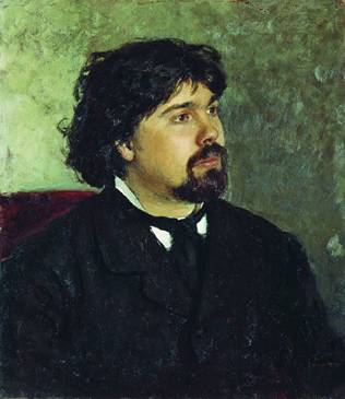 Vasily Surikov, ca. 1885 (Ilja Repin) (1844-1930)  Location TBD 